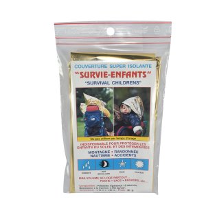Couverture de survie enfant