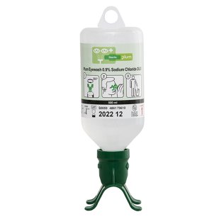 Lave-oeil duo solution physiologique