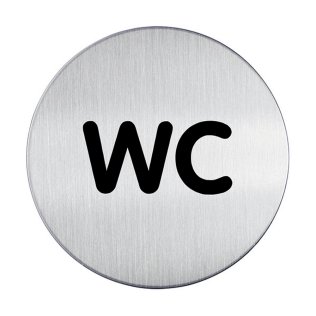 Pictogramme rond WC