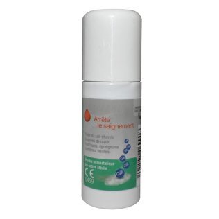 Poudre hémostatique cicatrisante