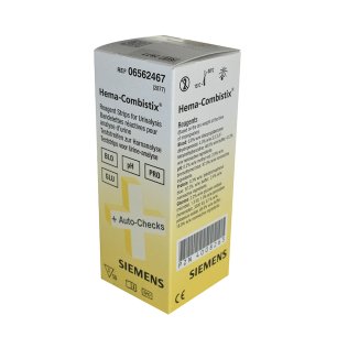 Bandelettes urinaires Hema-Combistix Siemens