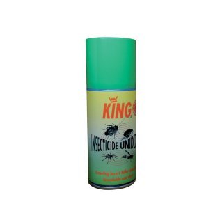 Aérosol auto-percutant pour insectes volants et rampants