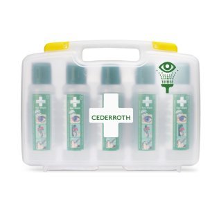 Mallette portable de douche oculaire