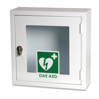 Armoire pour défibrillateur avec alarme
