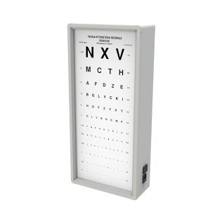 Echelle de Monoyer lumineuse