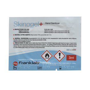 Serviettes gel hydroalcoolique Skinogel+