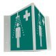 Panneau signalisation d’urgence 3D