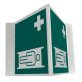 Panneau signalisation d’urgence 3D