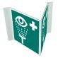 Panneau signalisation d’urgence 3D