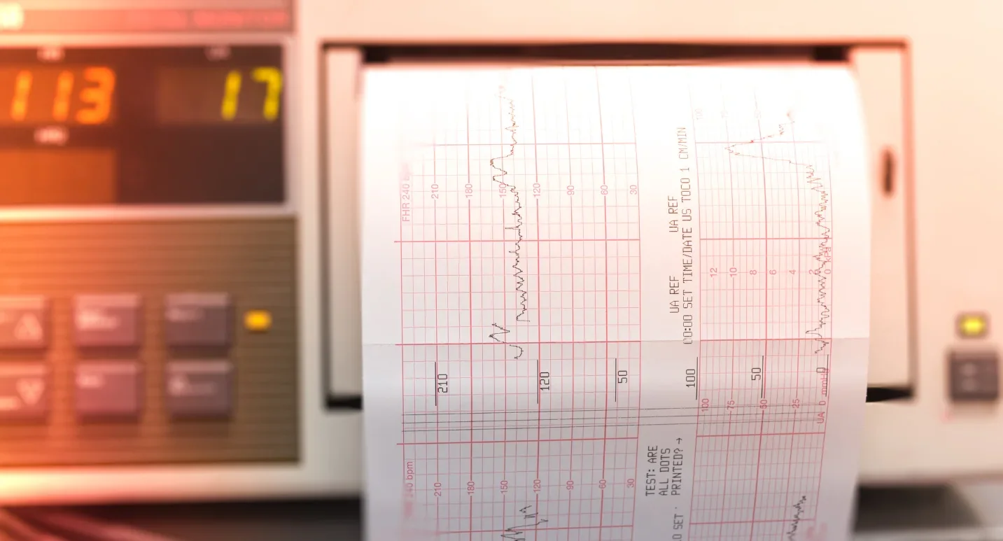 Electrocardiographe imprimante