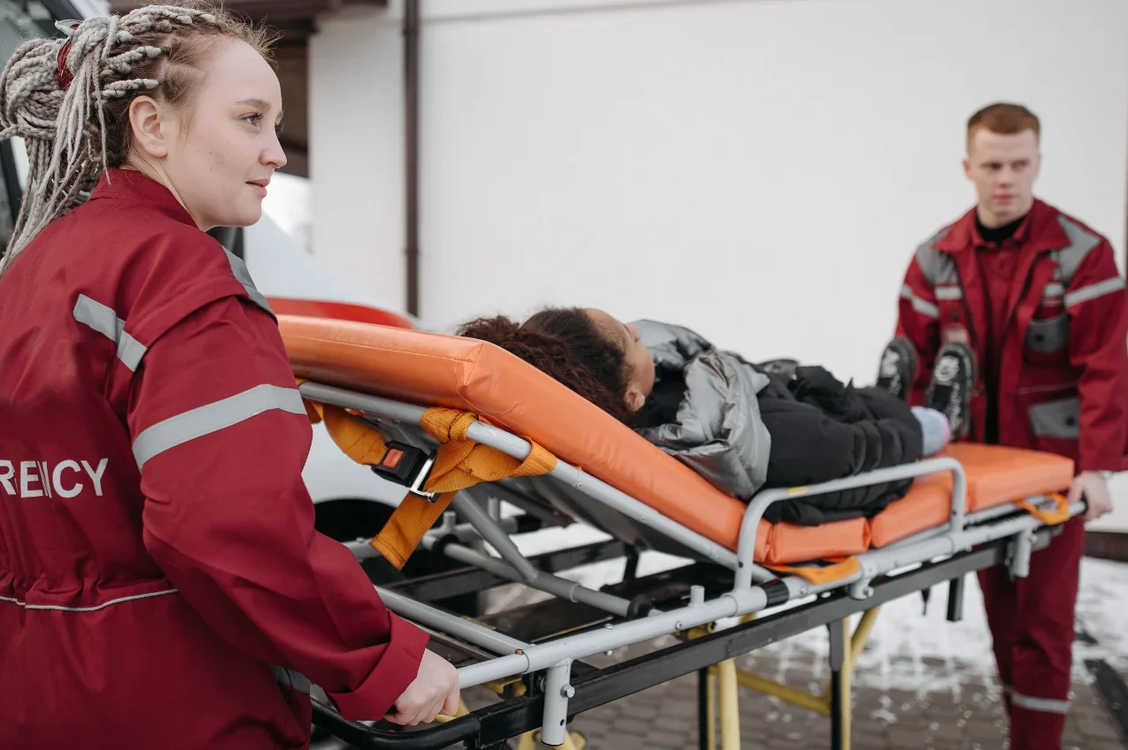 Matériel de transport d'urgence