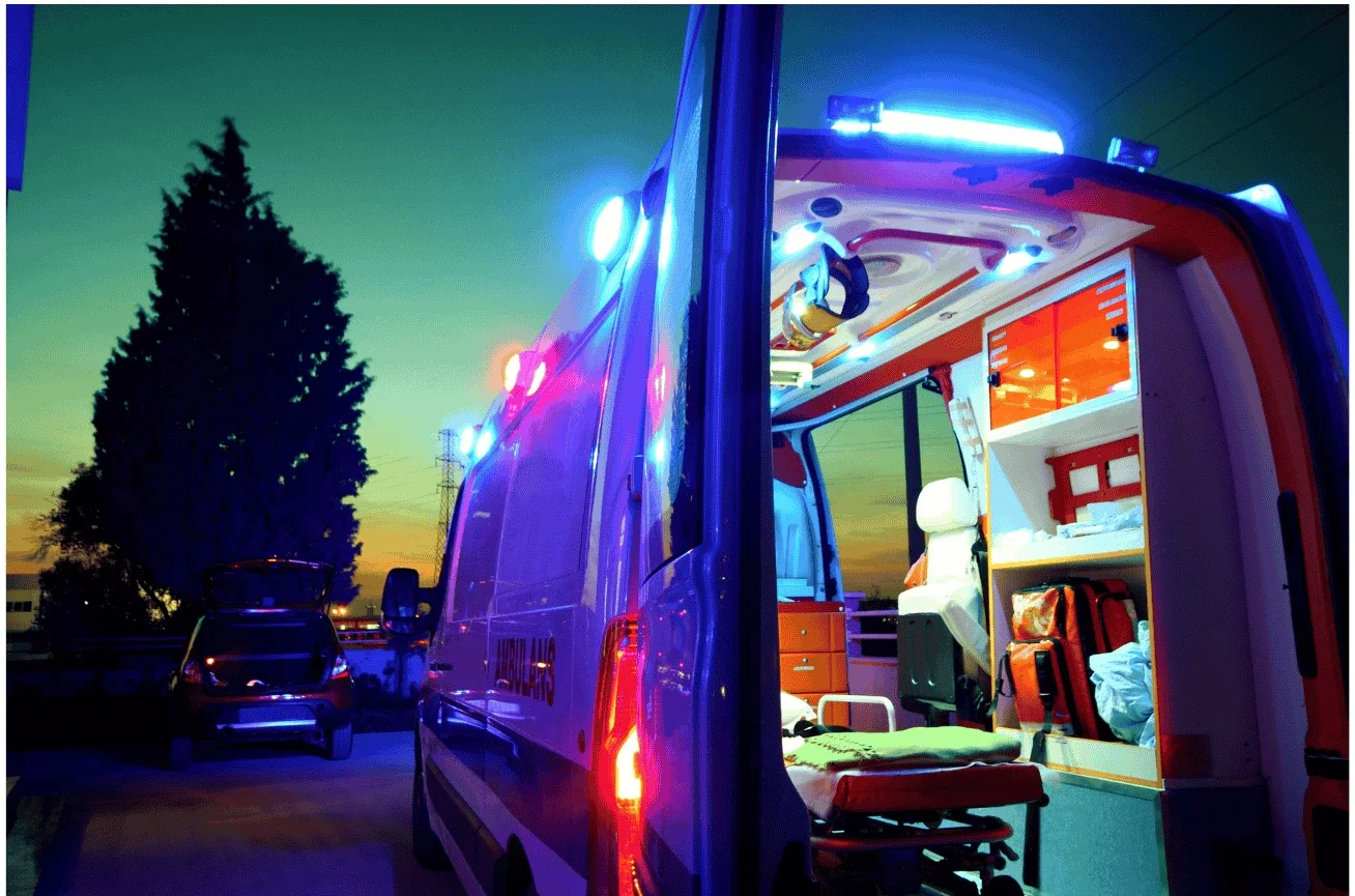 ambulance évacuation