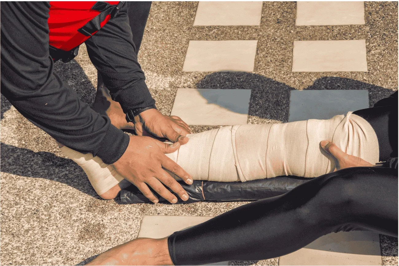 immobilisation par dépression