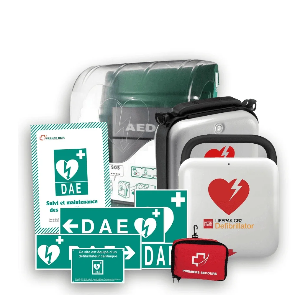 Pack défibrillateur CR2